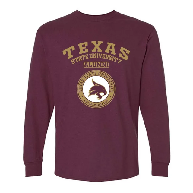 Texas State University Bobcats TX LG Alumni Long Sleeve