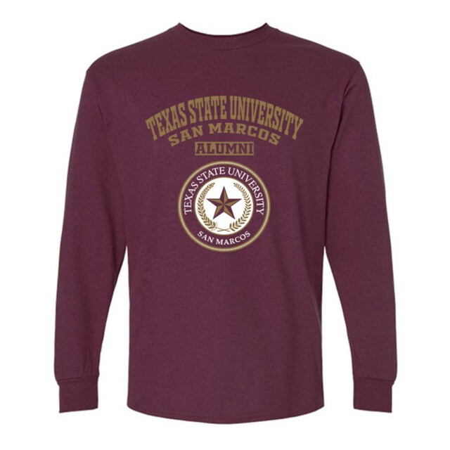 Texas State University San Marcos TX LG Alumni Long Sleeve