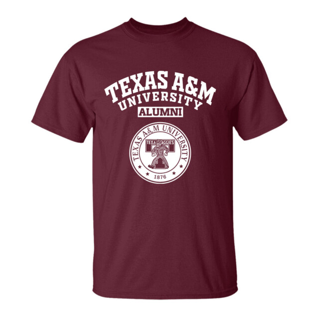 Texas A&M University TAMU Aggies TX LG Alumni T Shirt