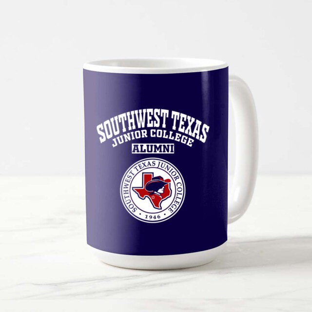 Southwest Texas Junior College TX LG Alumni Mug