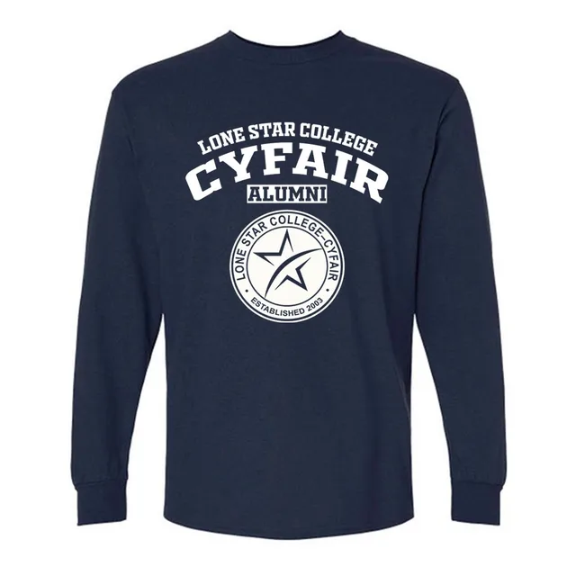 Lone Star College CyFair TX LG Alumni Long Sleeve