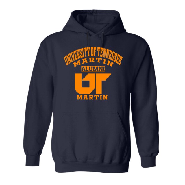 University of Tennessee Martin UTM Dark TX LG Alumni Hoodie