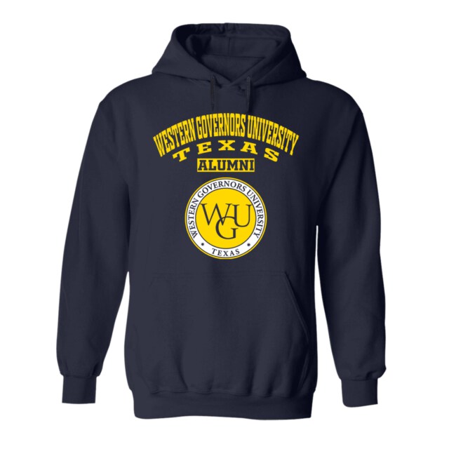 WGU Texas TX LG Alumni Hoodie