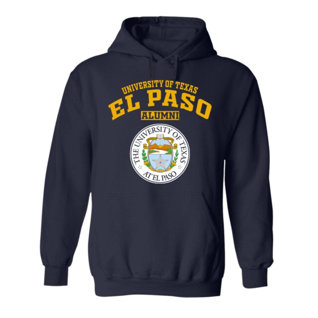 University of Texas at El Paso Dark TX LG Alumni Hoodie