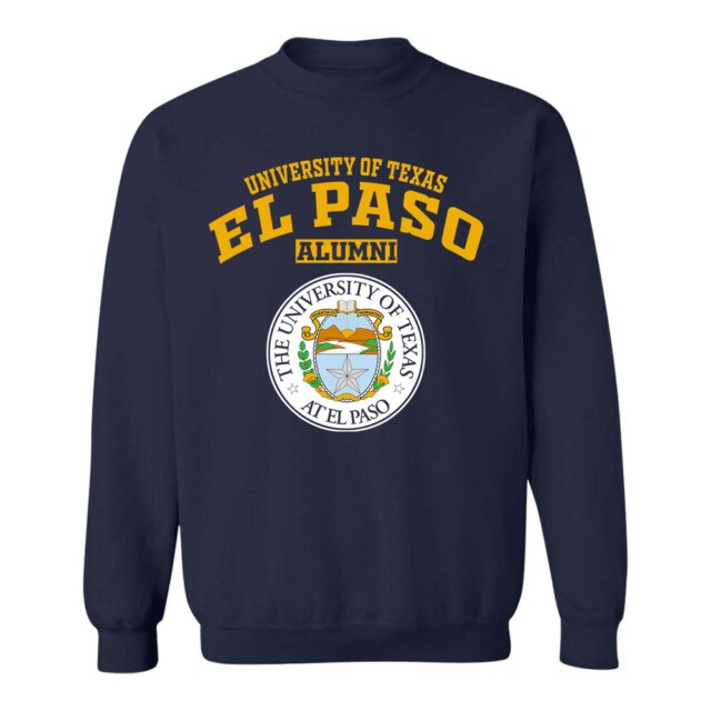 University of Texas at El Paso Dark TX LG Alumni Sweatshirt