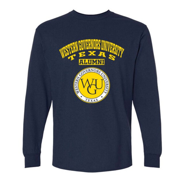 WGU Texas TX LG Alumni Long Sleeve