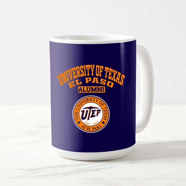 The University of Texas at El Paso TX LG Alumni Mug
