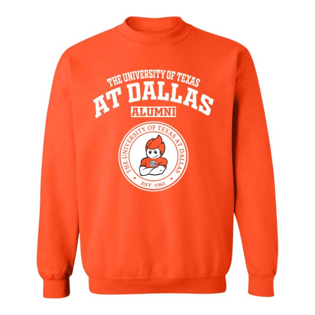 University of Texas at Dallas Comets TX LG Alumni Sweatshirt
