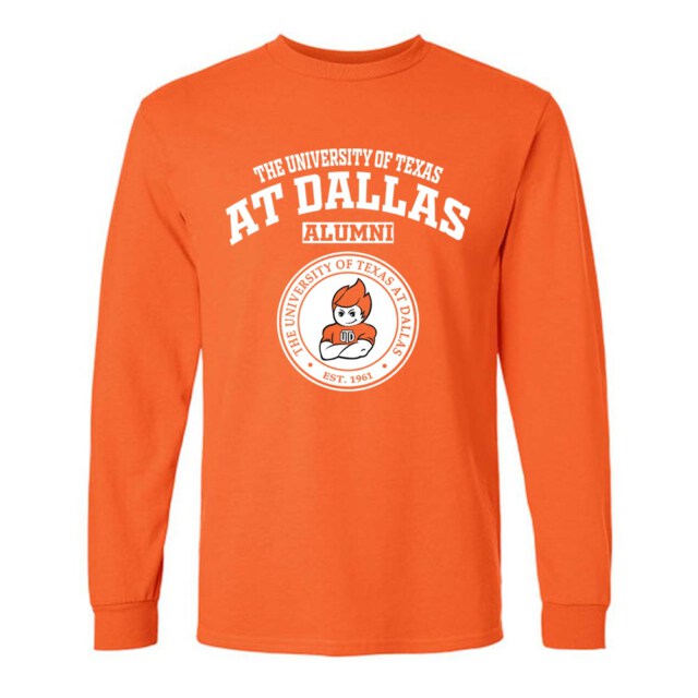 University of Texas at Dallas Comets TX LG Alumni Long Sleeve