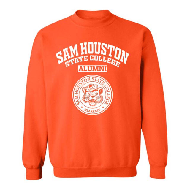 Sam Houston State College Bearkats TX LG Alumni Sweatshirt