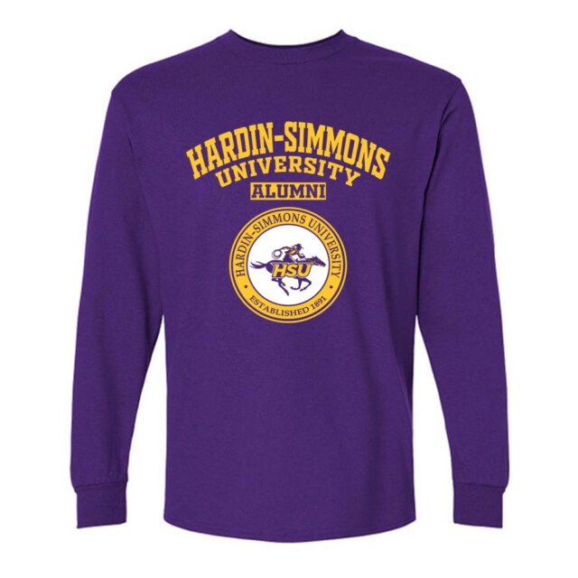 Hardin Simmons University TX LG Alumni Long Sleeve