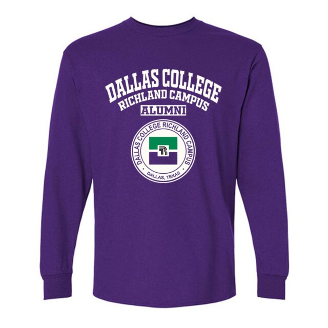 Dallas College Richland Campus TX LG Alumni Long Sleeve