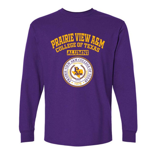 Prairie View A&M College of Texas TX LG Alumni Long Sleeve