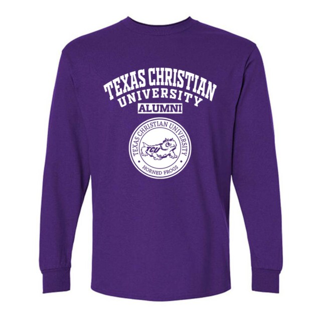 Texas Christian University Horned Frogs TX LG Alumni Long Sleeve
