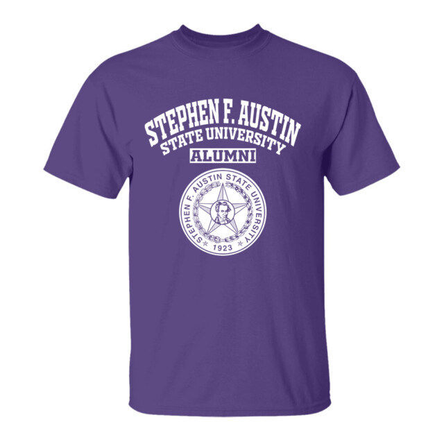Stephen F.  Austin State University Dark TX LG Alumni T Shirt