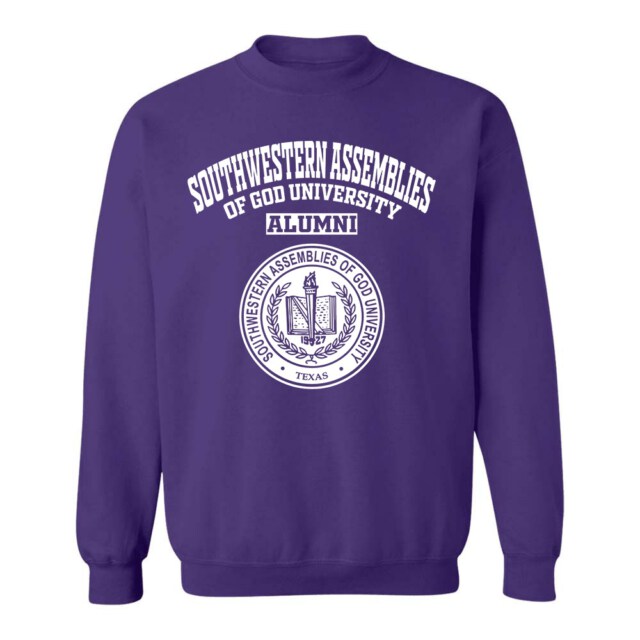 Southwestern Assemblies of God University TX LG Alumni Sweatshirt