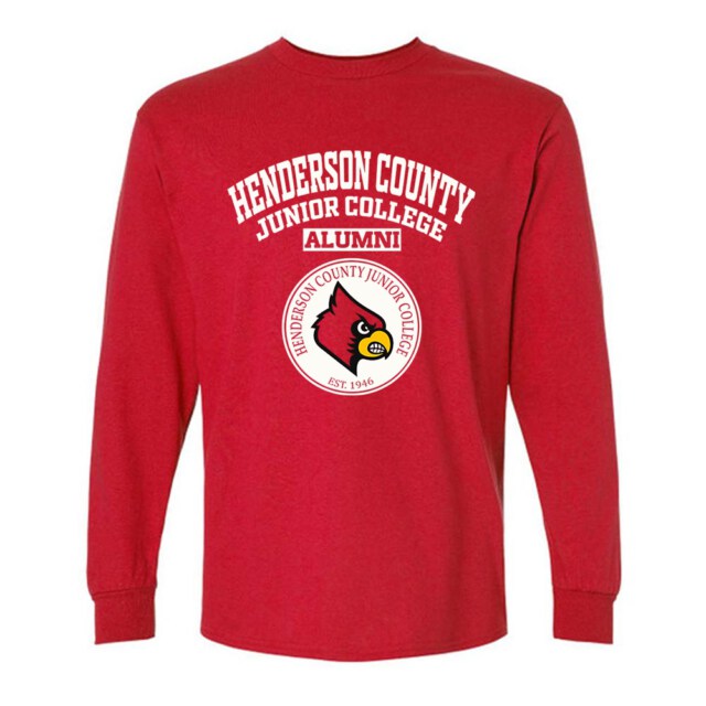 Henderson County Junior College TX LG Alumni Long Sleeve