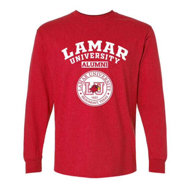 Lamar University Cardinals TX LG Alumni Long Sleeve