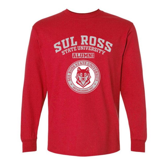 Sul Ross State University Lobos TX LG Alumni Long Sleeve