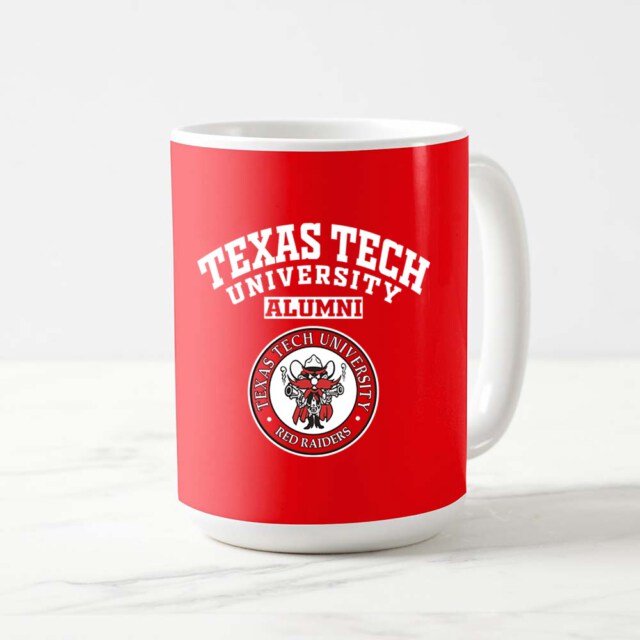 Texas Tech University Red Raiders TX LG Alumni Mug