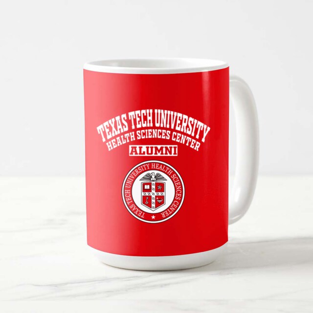 Texas Tech University Health Sciences Center TX LG Alumni Mug
