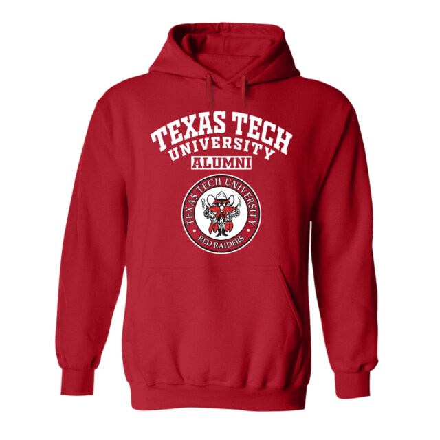 Texas Tech University Red Raiders TX LG Alumni Hoodie