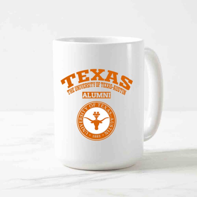 University of Texas Austin Light TX LG Alumni Mug