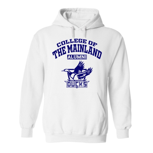 College of the Mainland Light TX LG Alumni Hoodie