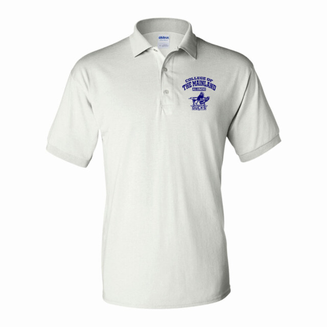 College of the Mainland Light TX LG Alumni Polo