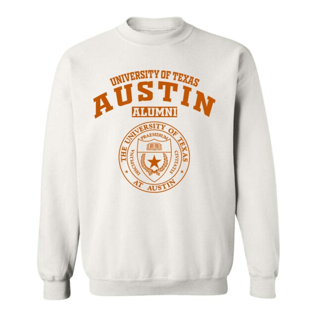 UT Austin Light TX LG Alumni Sweatshirt