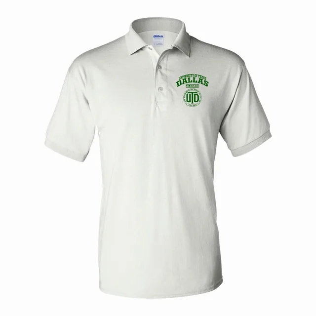 UT Dallas Light TX LG Alumni Polo