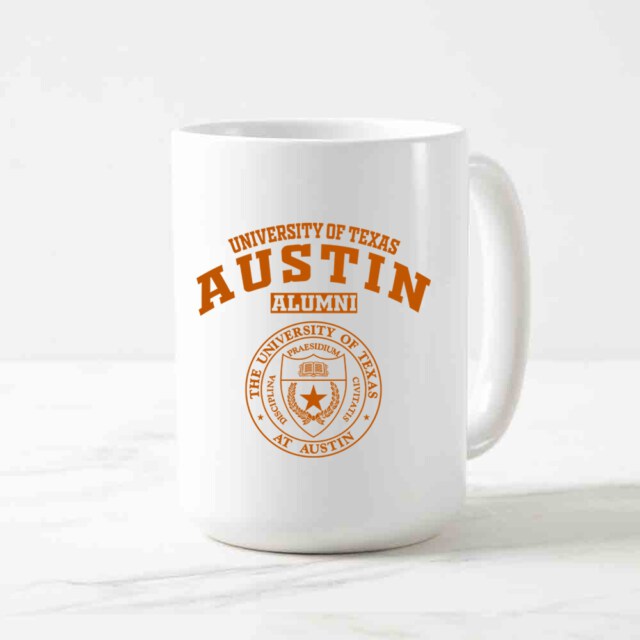 UT Austin Light TX LG Alumni Mug