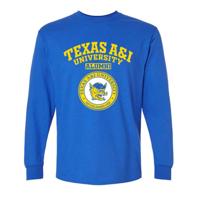Texas A&I University Javelinas TX LG Alumni Long Sleeve