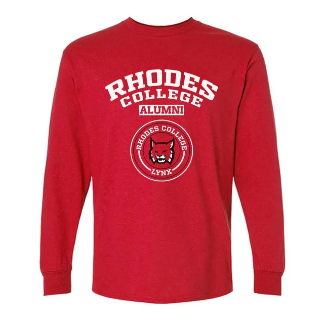 Rhodes College Lynx TN LG Alumni Long Sleeve