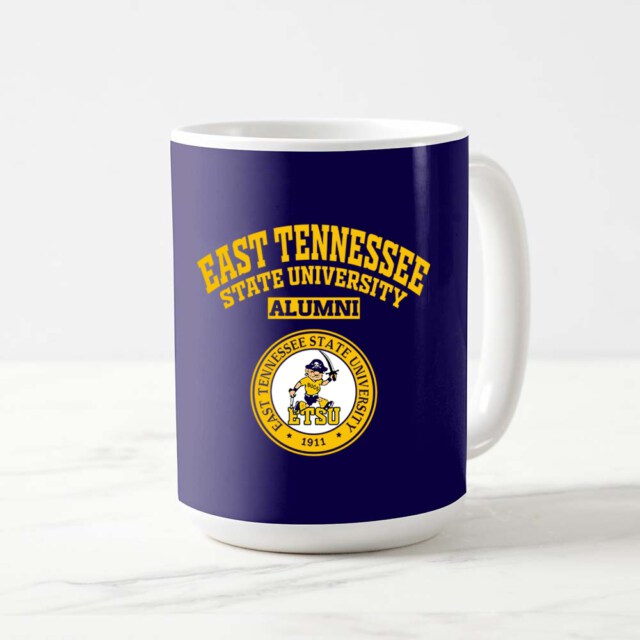 East Tennessee State University ETSU TN LG Alumni Mug