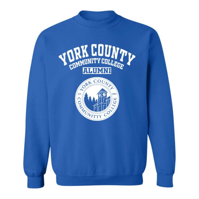 York County Community College ME LG Alumni Sweatshirt