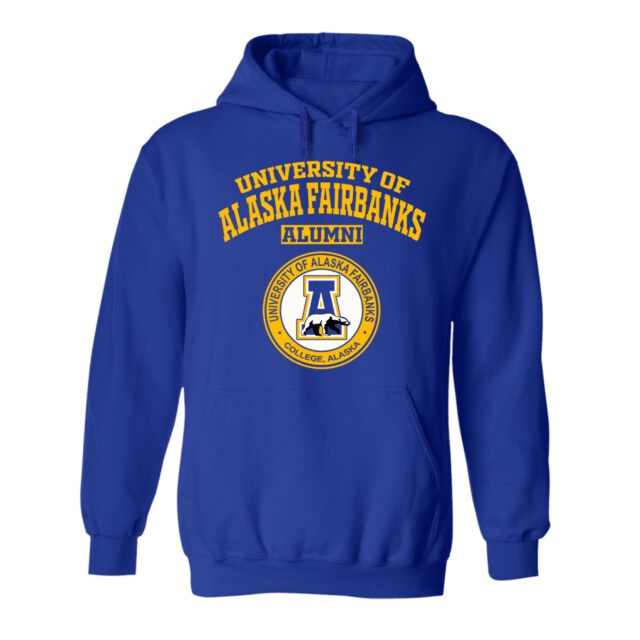 University of Alaska Fairbanks AK LG Alumni Hoodie