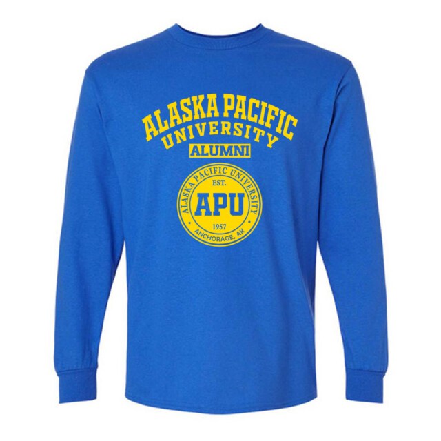 Alaska Pacific University AK LG Alumni Long Sleeve