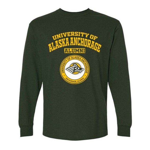 University of Alaska Anchorage AK LG Alumni Long Sleeve