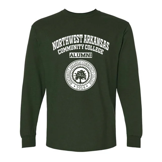 Northwest Arkansas Community College Dark AR LG Alumni Long Sleeve