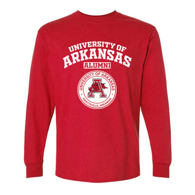 University of Arkansas AR LG Alumni Long Sleeve