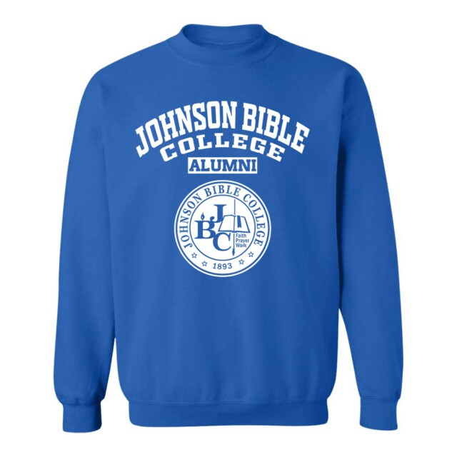 Johnson Bible College Dark TN LG Alumni Sweatshirt