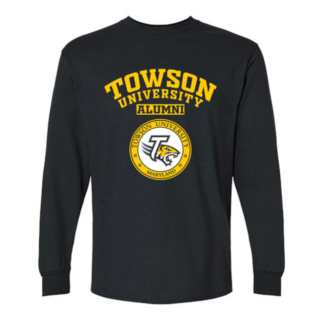 Towson University Tiger MD LG Alumni Long Sleeve