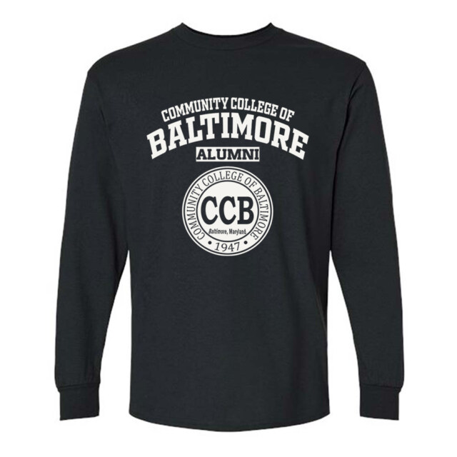 Community College of Baltimore MD LG Alumni Long Sleeve