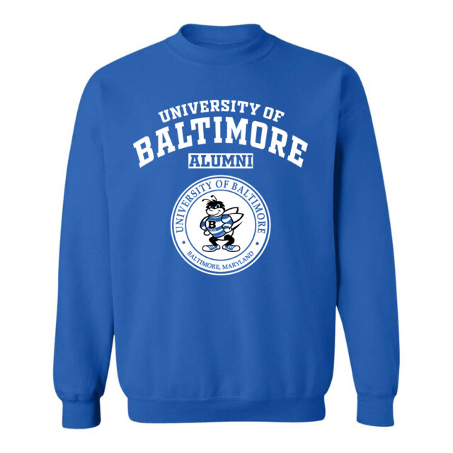 University of Baltimore Bee MD LG Alumni Sweatshirt