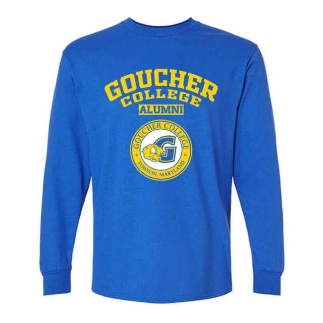 Goucher College Gophers MD LG Alumni Long Sleeve