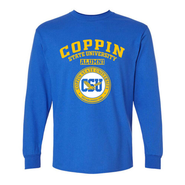 Coppin State University Eagles MD LG Alumni Long Sleeve