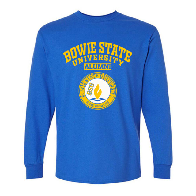 Bowie State University MD LG Alumni Long Sleeve