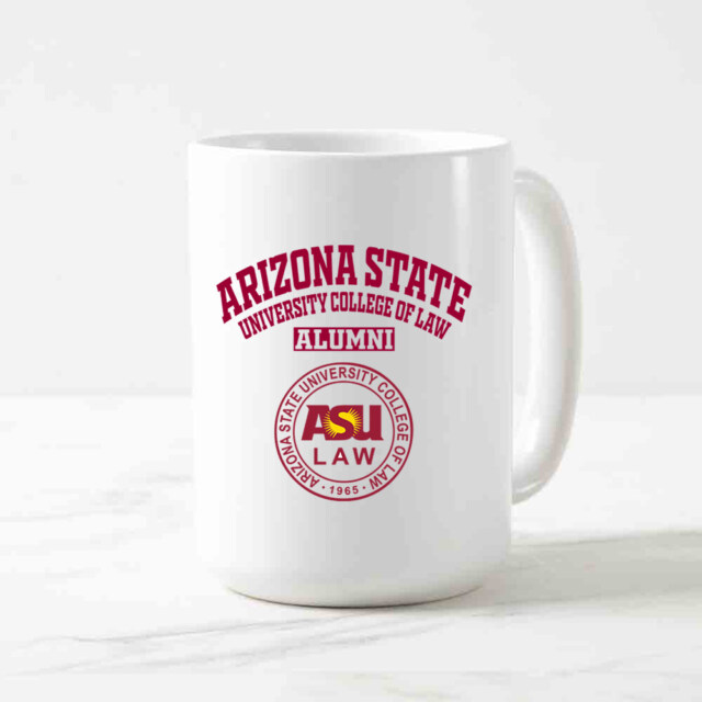 Arizona State University College of Law AZ Seal-LG Alumni Mug