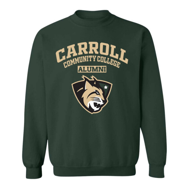 Carroll Community College Lynx MD LG Alumni Sweatshirt